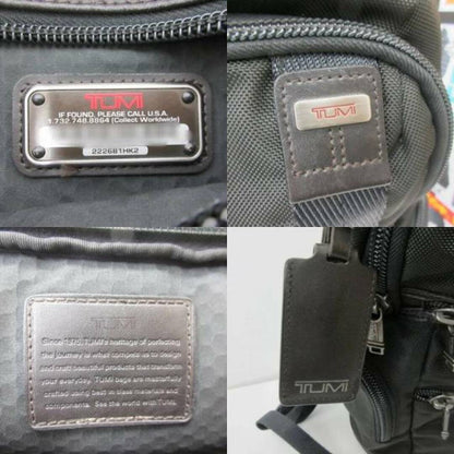 TUMI ALPHA BRAVO KNOX Rucksack Business A4 Black Used in Japan