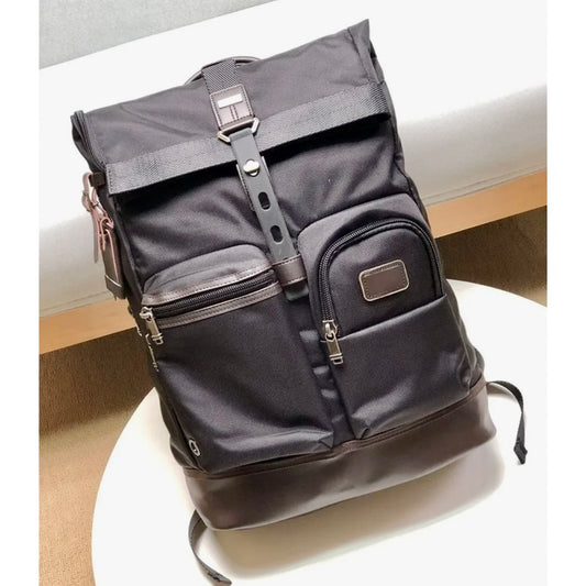 Mint TUMI Luke roll top backpack Used in Japan
