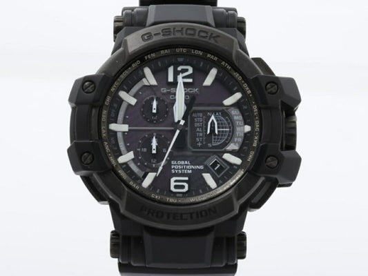 Casio Watch G-SHOCK Gravity Master Black GPW-1000T-1AJF Titanium Used in Japan