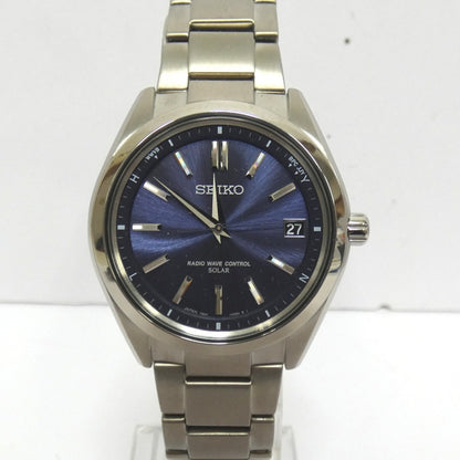 Near Mint Seiko Watch BRIGHTZ SAGZ081 Nav Used in Japan