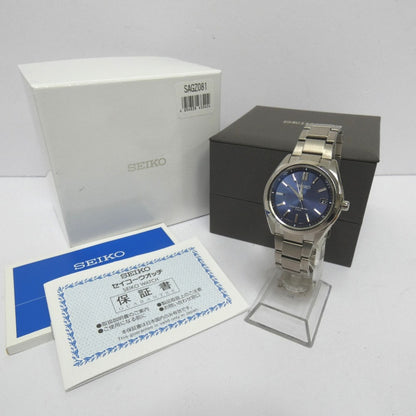 Near Mint Seiko Watch BRIGHTZ SAGZ081 Nav Used in Japan