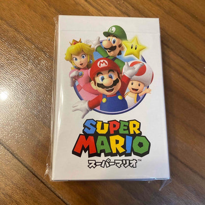 Rare Mint Novelty Super Mario playing cards Used in Japan