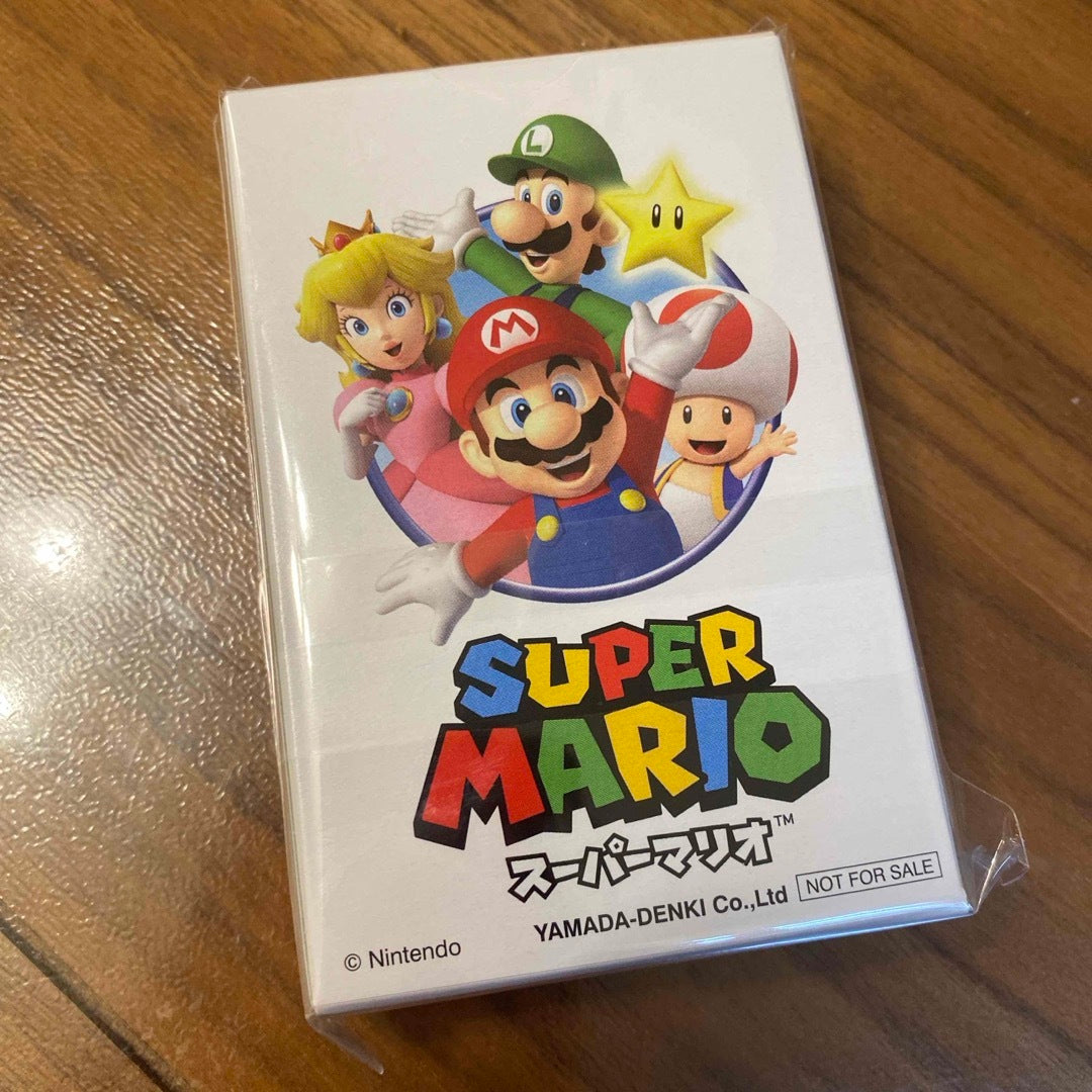 Rare Mint Novelty Super Mario playing cards Used in Japan