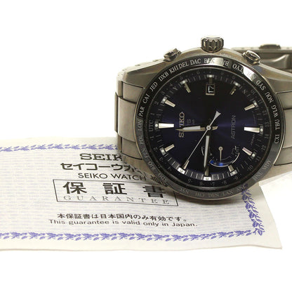 Seiko Watch SBXB109 Astron GPS Solar Radio Men's Used in Japan Included_795998