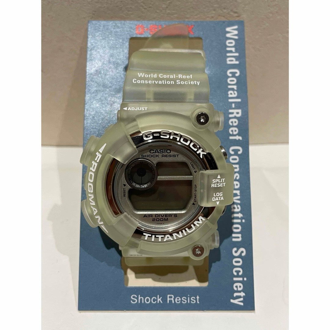 M*J様 G-SHOCK DW-8201WC-2T フロッグマン スケルトン ブ DW-8201WC-2T WCCS フロッグマン 青ロゴ トリプルマンタEL – G