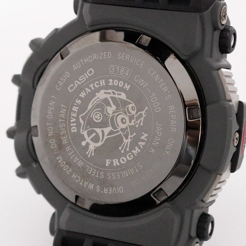 Near Mint Casio Watch G-Shock Frogman Master of MULTIBAND6 GWF-1000 Used Japan