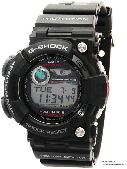 Casio Watch G-Shock Frogman Solar Radio Quartz GWF-1000-1JF Used in Japan