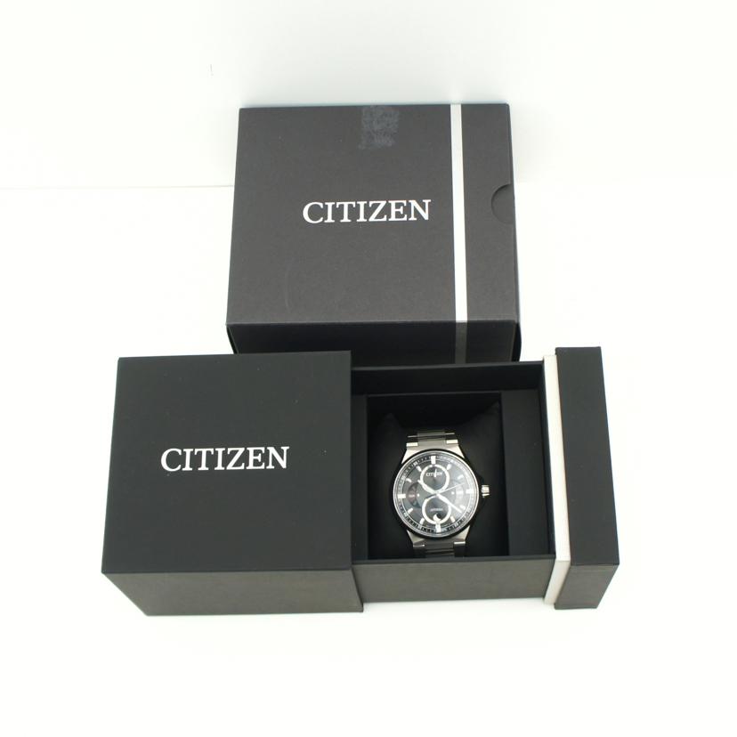 Citizen Watch Atessa Eco-Drive Men's Outline BU0060-68E Used in Japan