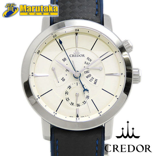 Credor Node GCBT997 4S76-00A0 automatic winding Day Date Retrograde Power Reserv