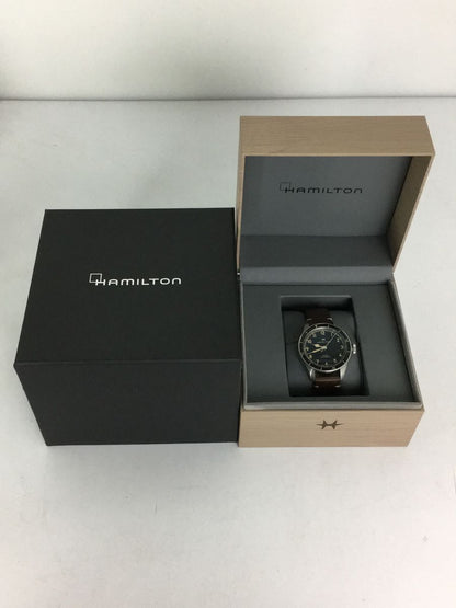 Hamilton Watch Khakia Aviation Automatic H762050 Used in Japan