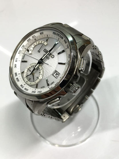 Seiko Watch Dolce Analog Stainless steel 8B54-0BN0 Used in Japan