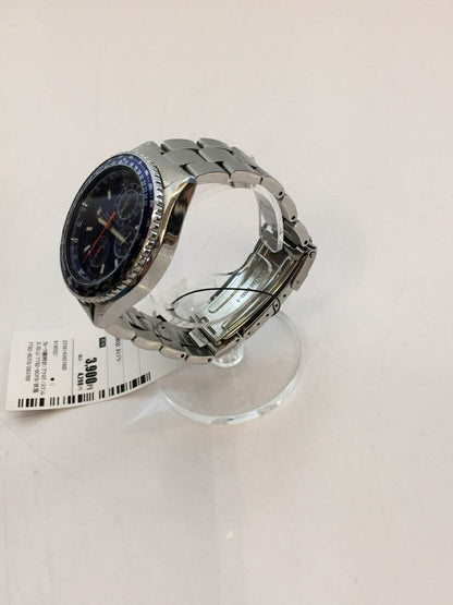 Seiko Watch Quartz BLUE 7T92-0CF0 Used in Japan