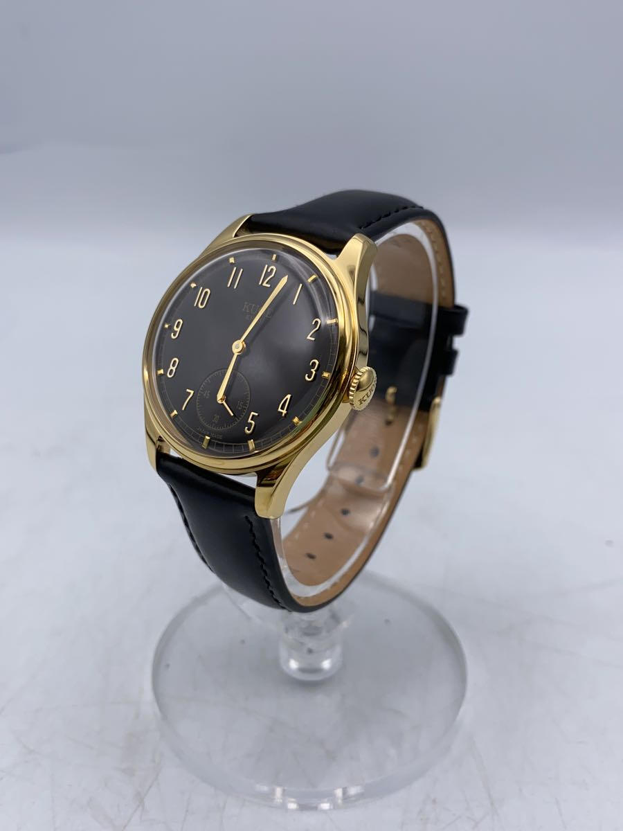 Kuoe Watch Analog Black 90-001 Used in Japan