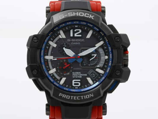 Casio Watch G-Shock Gravity Master Black GPW-1000RD-4AJF Resin Used in Japan