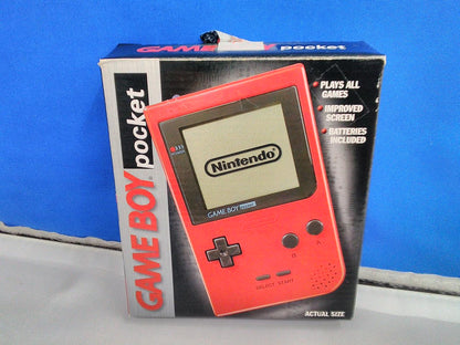 Nintendo Gameboy Pocket Red MGB-S-RA Used in Japan