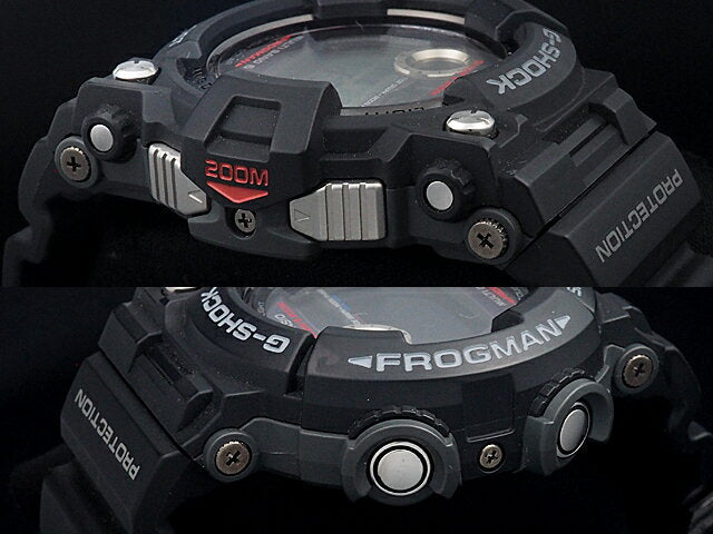 Casio Watch G-Shock Frogman Master of G GWF-1000-1JF Men's Solar Radio Used