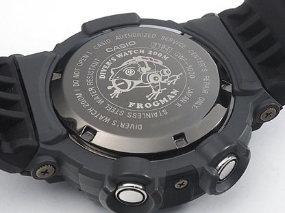 Casio Watch G-Shock Frogman Master of G GWF-1000-1JF Rubber Men's Solar Radio Us