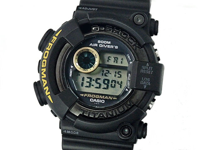 Casio Watch G-Shock Frogman Quartz Men's DW-8200BM-1T Used in Japan