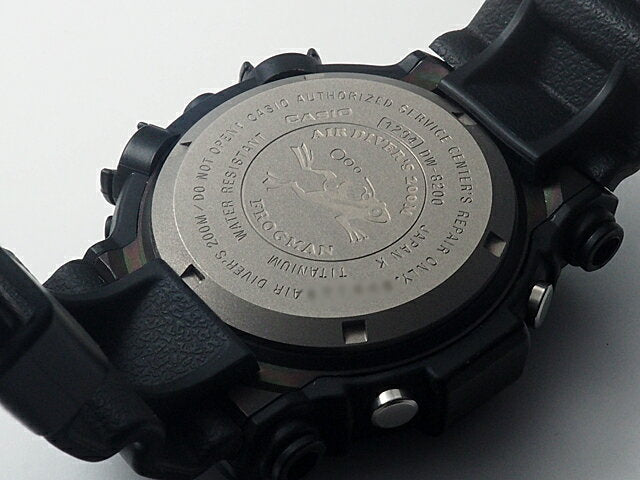 Casio Watch G-Shock Frogman Quartz Men's DW-8200BM-1T Used in Japan