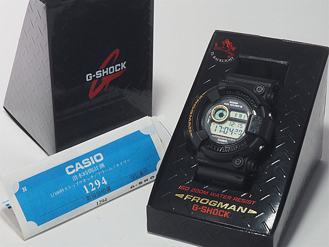 Casio Watch G-Shock Frogman Quartz Men's DW-8200BM-1T Used in Japan