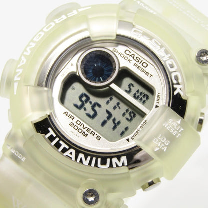 CASIO G-SHOCK Watch FROGMAN WCCS Skeleton DW-8201WC-7T Used in Japan