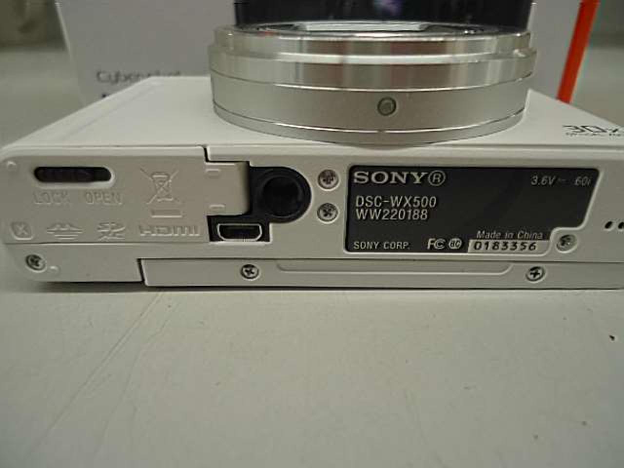 Sony Compact Digital Camera Model number: DSC-WX500 Used in Japan