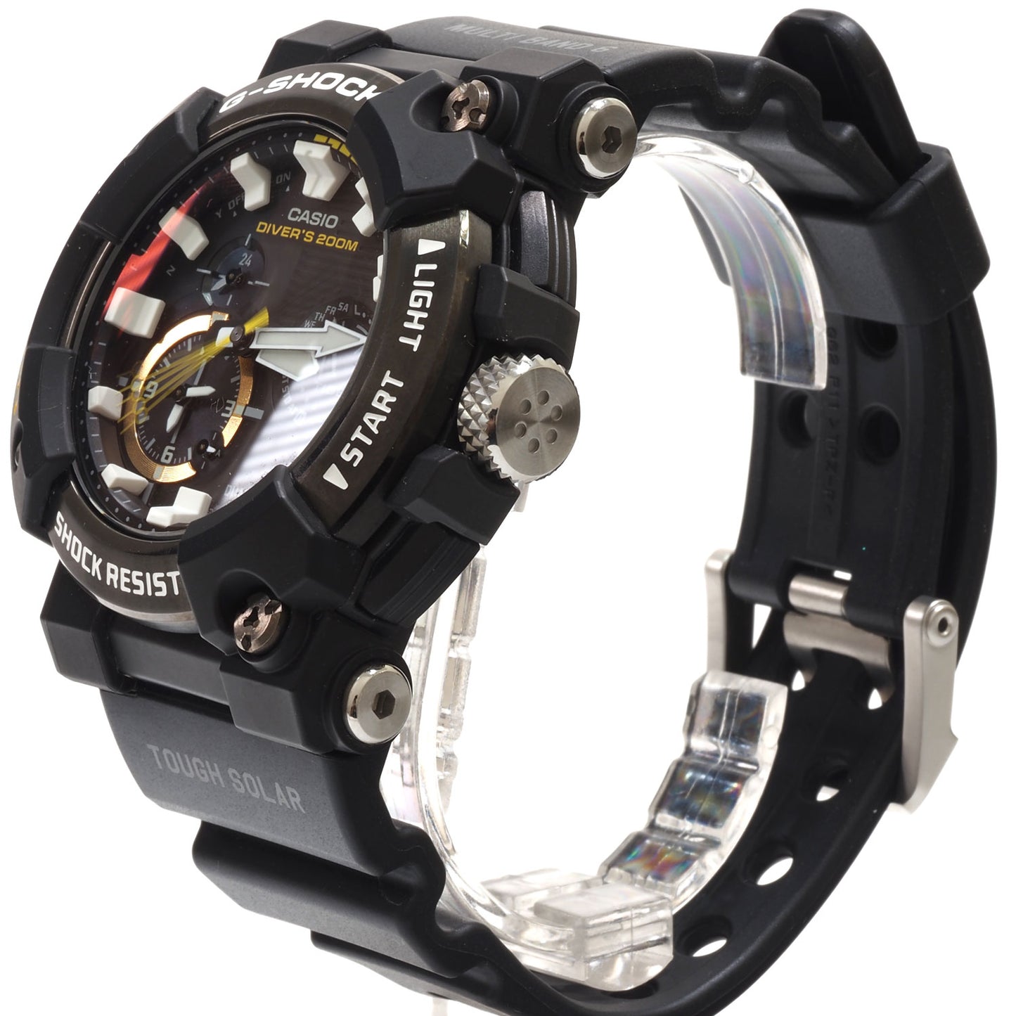 Casio Watch G-SHOCK FROGMAN Solar radio GWF-A1000-1AJF Black dial Used in Japan