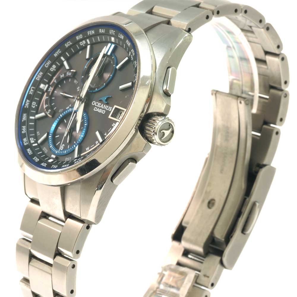 Casio Watch Oceanus Solar Radio Wave OCW-T2600-1AJF Used in Japan