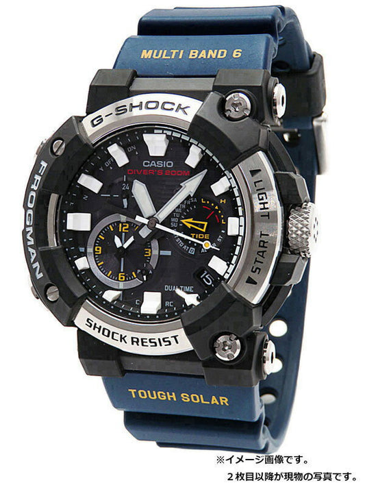 CASIO G-SHOCK Watch Frogman Solar Radio Quartz GWF-A1000-1A2JF Used in Japan