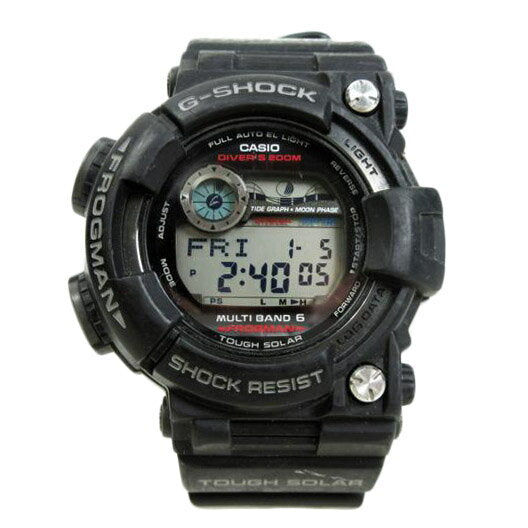 Casio Watch G-Shock Frogman Solar Radio GWF-1000-1JF Used in Japan