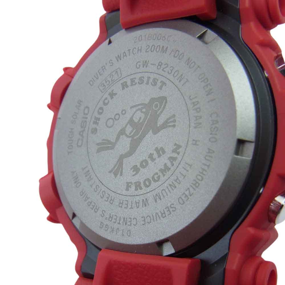 Casio Watch G-Shock Frogman 30th Anniversary Model GW-8230NT-4JR Used in Japan