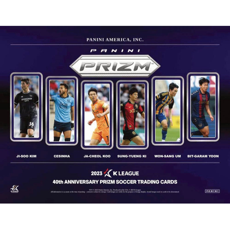 SOCCER 2023 PANINI PRIZM K-LEAGUE 40TH ANNIVERSARY HOBBY Used in Japan