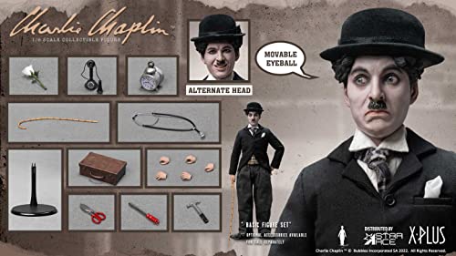 Star Ace Toys Charlie Chaplin Collectible Action Figure 1/6 Scale Painted New