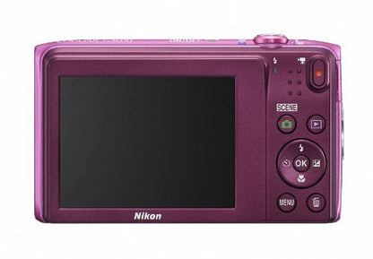 Nikon Digital Camera COOLPIX S3600 8x zoom 20.05 million pixels Azalea Pink Used