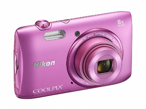 Nikon Digital Camera COOLPIX S3600 8x zoom 20.05 million pixels Azalea Pink Used