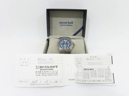 Citizen Watch PROMASTER x mont-bell Eco-drive Quartz BN0121-21L Used in Japan