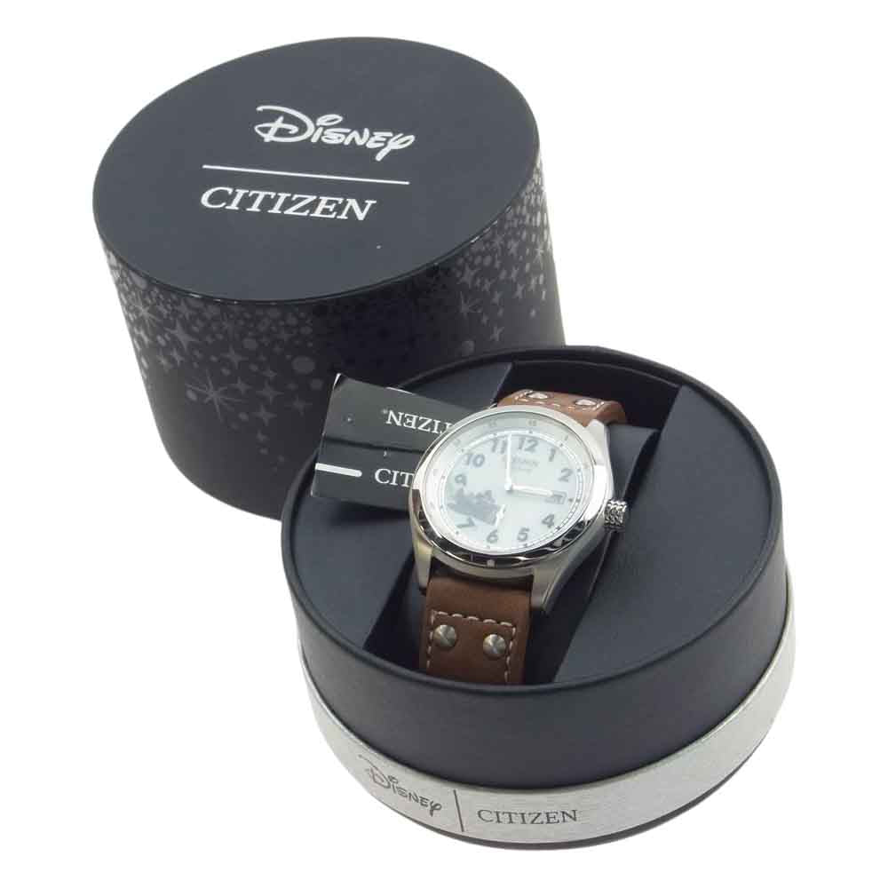 Citizen Watch BV1088-08W x Disney Eco Drive Mickey Aviator Used in Japan