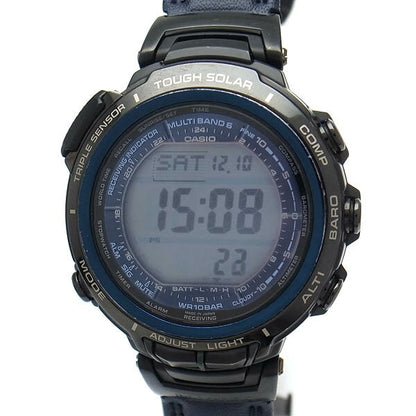 Casio Watch ProTrek MANASLU PRX-2000LC-1JF Radio Solar Used in Japan