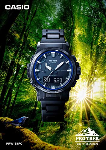 Casio Protrek Watch Climber Line Radio Solar Biomass Plastic PRW-61FC-1JF Men's