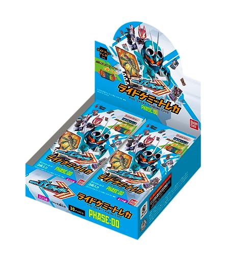 New BANDAI Kamen Rider Gatchard Ride Chemie Trading Card PHASE:00 (BOX) 30 packs