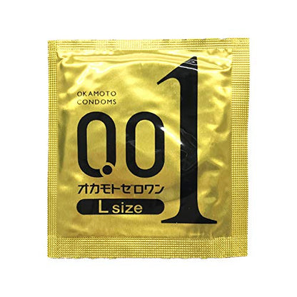 Okamoto Zero One 0.01mm L size Polyurethane (PU) 12pieces(3 pieces×４box) Japa