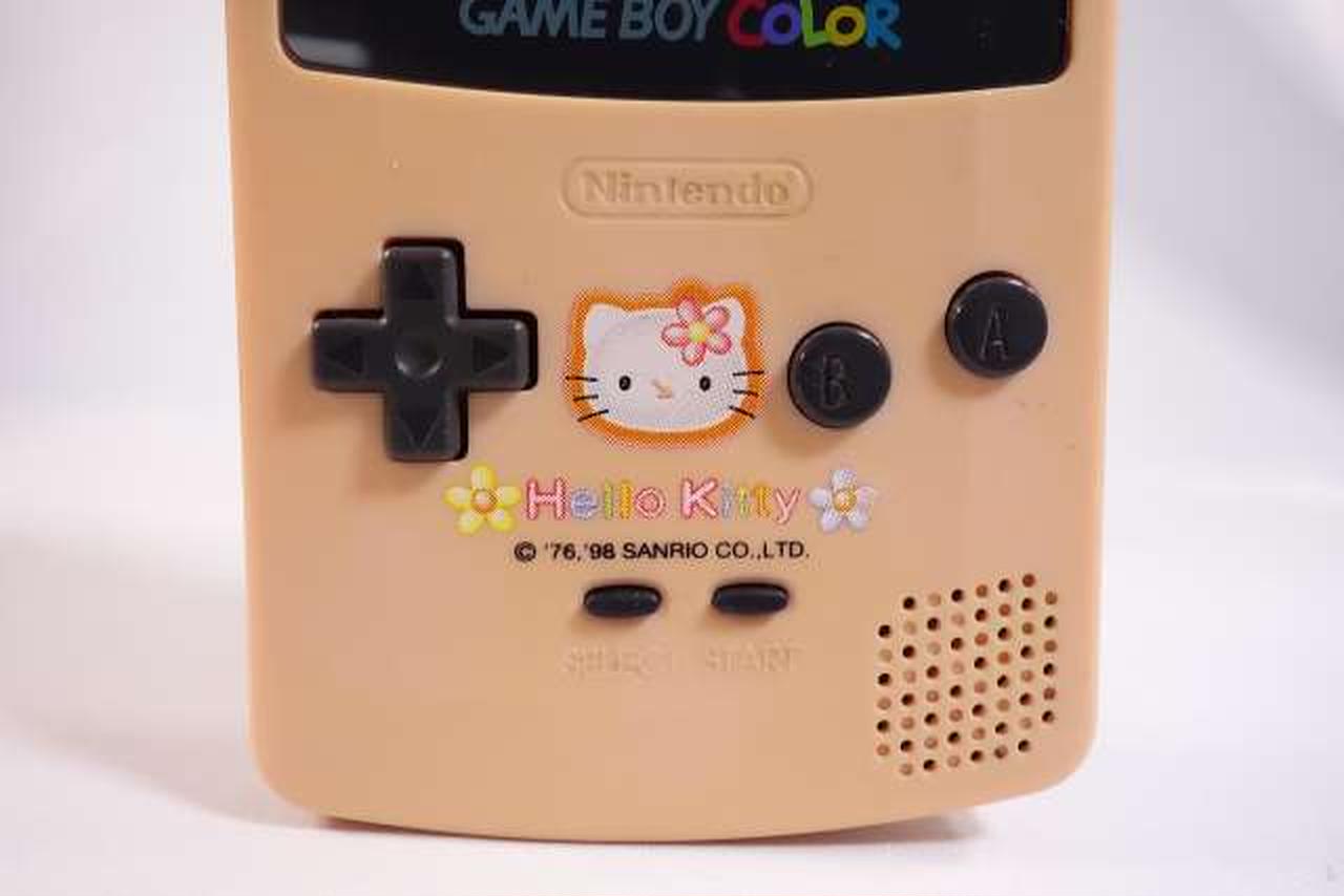 ハローキティ　GAMEBOYCOLOR 限定】ハローキティ ゲームボーイカラー本体 - メルカリ
