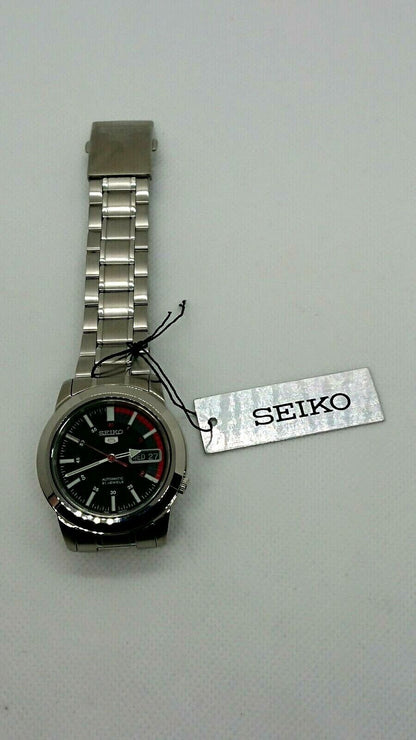 Mint SEIKO Seiko 5 Men's watch Wristwatch Automatic Racing model From Japan F/S