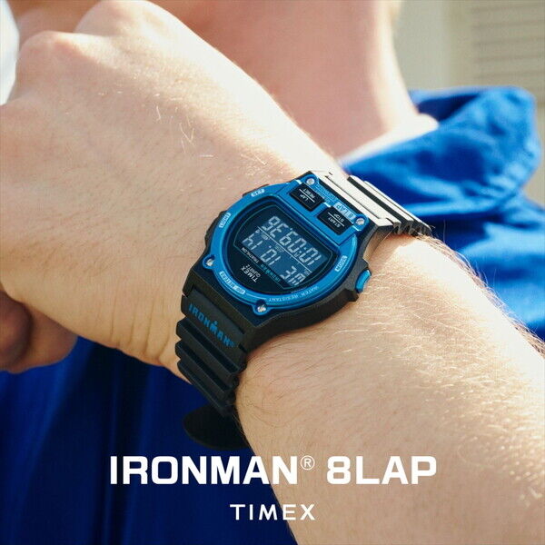 TIMEX IRONMAN 8 LAP Iron Man 8 Lap Reprint Design TW5M54400 Men's Watch Digital