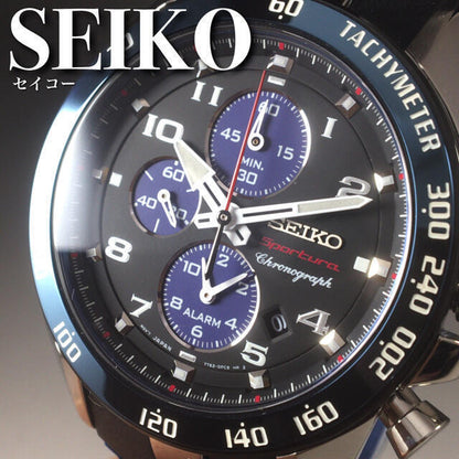 Mint SEIKO Seiko Sportura Quartz Chronograph used in Japan