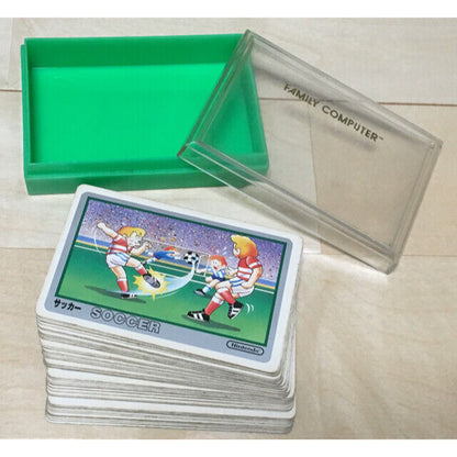 Nintendo Famicom Playing Cards Soccer Showa Retro