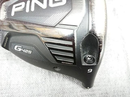 PING pin G425 LST 9° driver head only Japanese specification Used