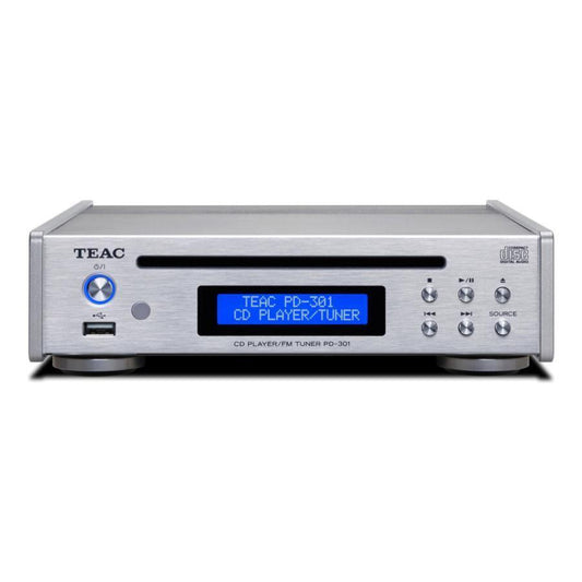 TEAC PD-301-X/S CD player/FM tuner Wide FM USB memory music playback compatible