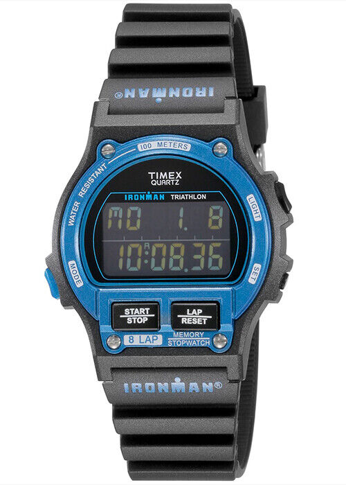 TIMEX IRONMAN 8 LAP Iron Man 8 Lap Reprint Design TW5M54400 Men's Watch Digital