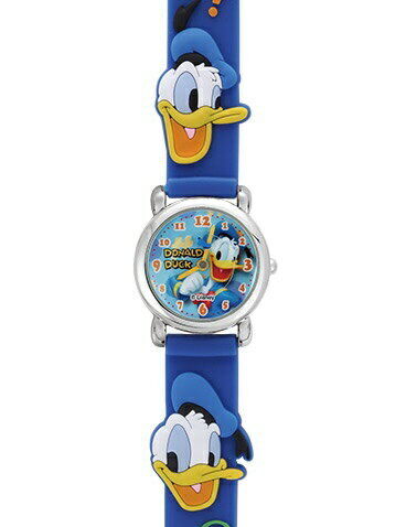 New SUNFLAME Character Watch Disney Donald WD-S01-DD Blue Made in TOKYO JAPAN